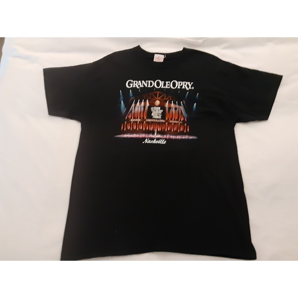 Grand Ole Opry "The Show That Made Country Music Famous" Black T-Shirt Size L